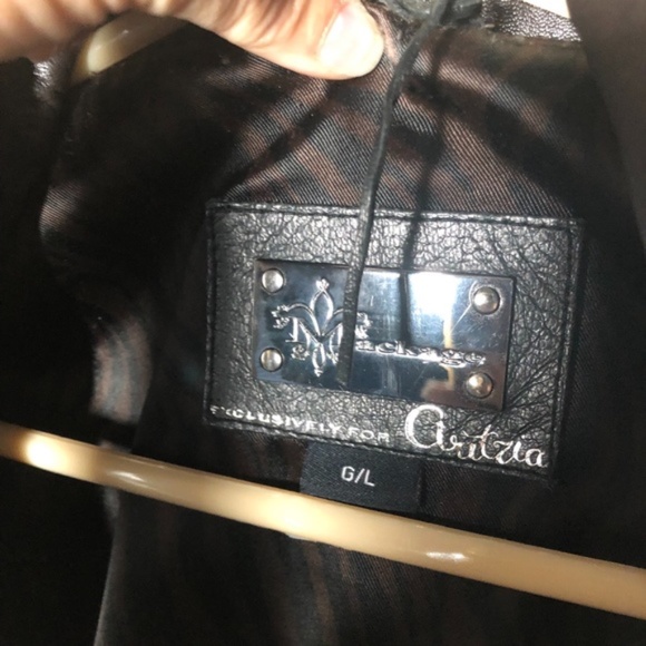 Mackage for Aritzia leather jacket — Brown — Large - Picture 6 of 8